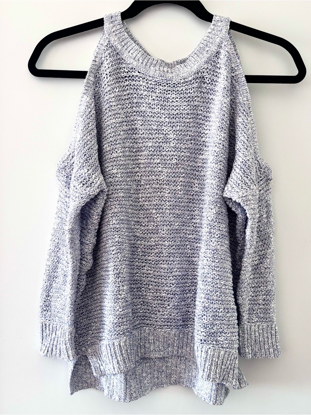 Off Shoulder Knit Sweater Size M NWOT